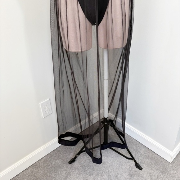 Daijanala Bodysuit Dress Sheer Maxi Dress Black Size Small Rare Custom Cheeky - Picture 6 of 16